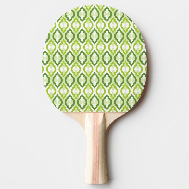 Moroccan Style Pattern Ping Pong Paddle (Front)