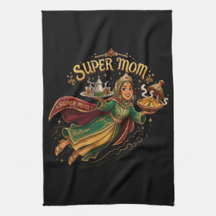 Moroccan Super Mum - Mothers Day Gift Tea Towel