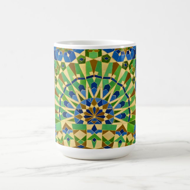 Moroccan Tile Coffee Mug (Center)
