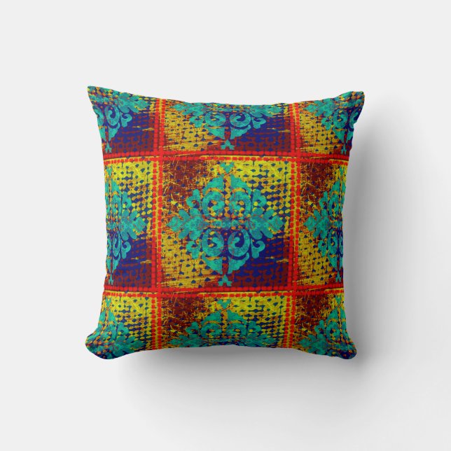 Moroccan Tile Cushion (Front)