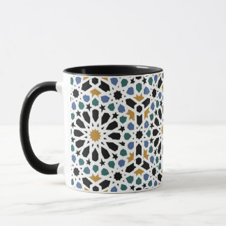 Moroccan tile design mug