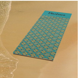 Moroccan Tile Inspired Yoga Mat
