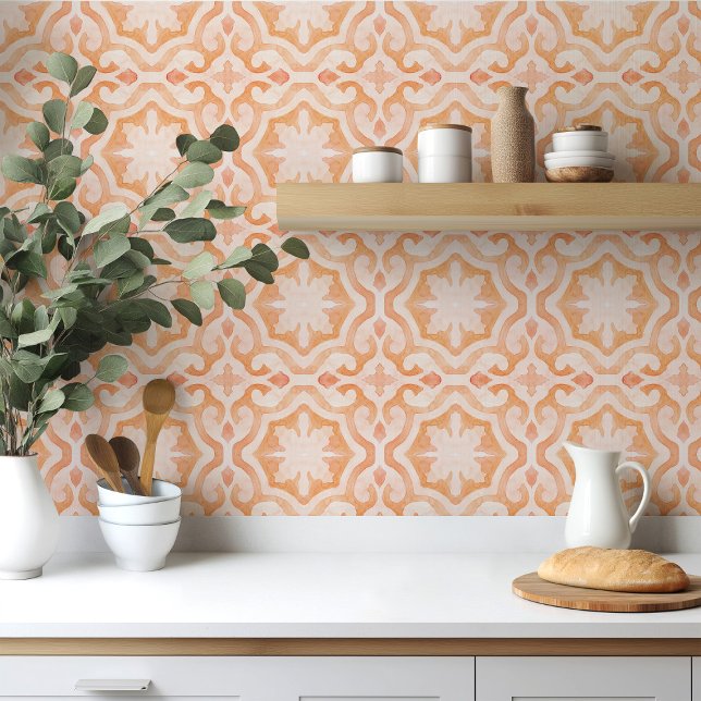 Moroccan tile orange casbah   (Creator Uploaded)