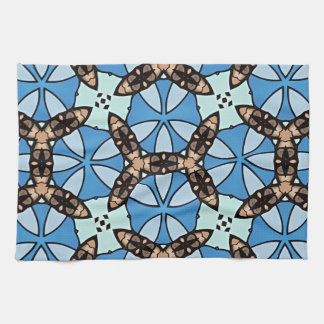 Moroccan Tile Pattern -2 Tea Towel