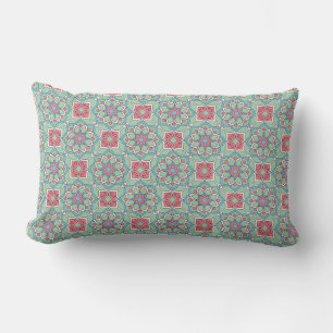 Moroccan Tile Pattern Lumbar Cushion