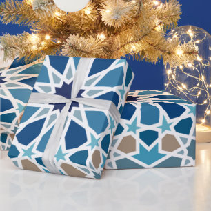 Moroccan Tile Pattern Wrapping Paper