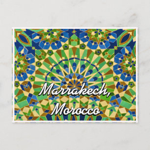 Moroccan Tile Postcard