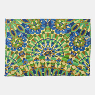 Moroccan Tile Tea Towel