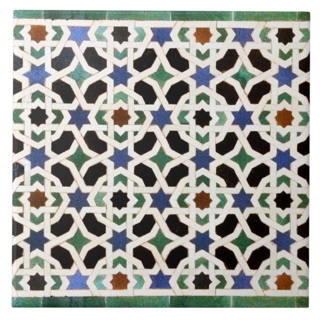 Moroccan Tile with Border (Front)