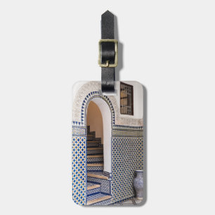 Moroccan Tiled Doorway Luggage Tag