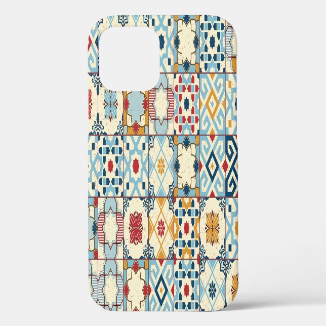 Moroccan tiles, colourful seamless pattern. Case-Mate iPhone case (Back)