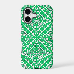 Moroccan tiles - jade green and white