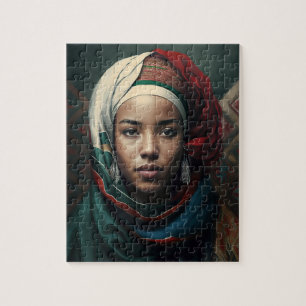 Moroccan Woman Jigsaw Puzzle
