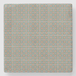 Moroccan Zellige Pattern Geometric Coaster