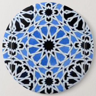 Moroccan zellij Button