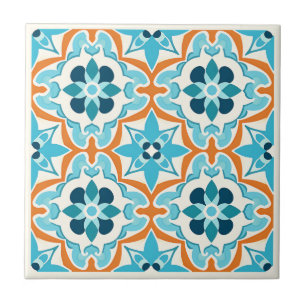 Moroccan Zellij style ceramic tiles