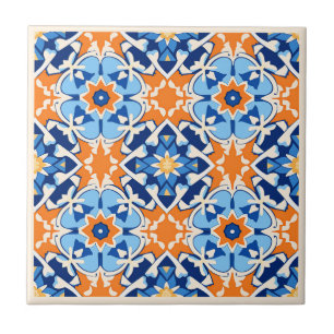 Moroccan Zellij style ceramic tiles