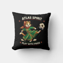 Morocco 2026 Soccer Cat - Atlas Spirit Cultural 