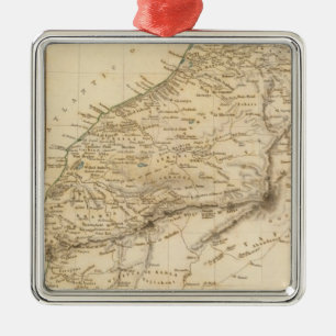 Morocco 2 metal tree decoration