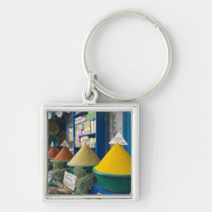 MOROCCO, Atlantic Coast, ESSAOUIRA: Spice Market Key Ring