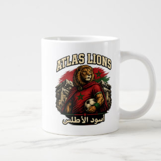 Morocco Atlas Lions Fan | Vintage Mor Mug