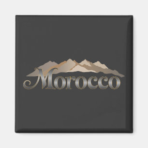 Morocco Atlas Mountains Magnet