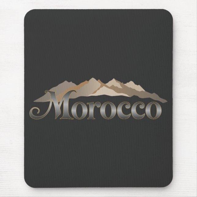Morocco Atlas Mountains Mouse Pad (Front)