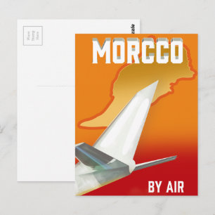 Morocco By Air Postcard