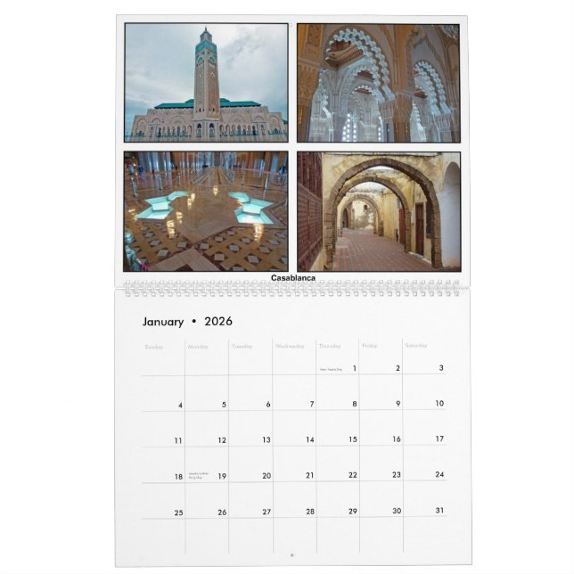 Morocco Calendar (Jan 2026)