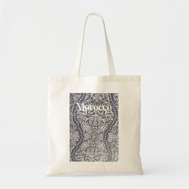 Morocco  | Casablanca | Moroccan Food Tote Bag (Front)