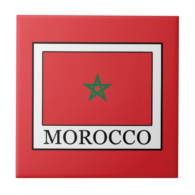 Morocco Ceramic Tile (Front)