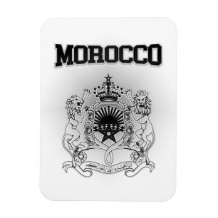 Morocco Coat of Arms Magnet