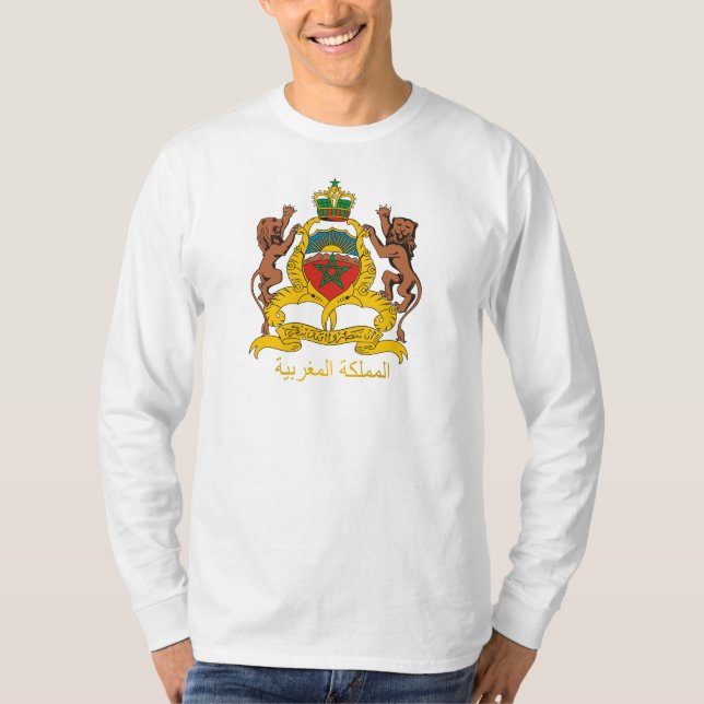 Morocco Coat of Arms Shirts (Front)