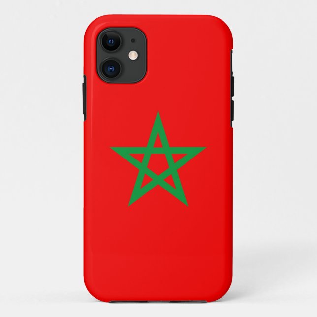morocco country flag symbol Case-Mate iPhone case (Back)
