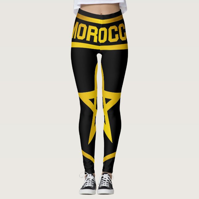 Morocco Emblem Leggings (Front)