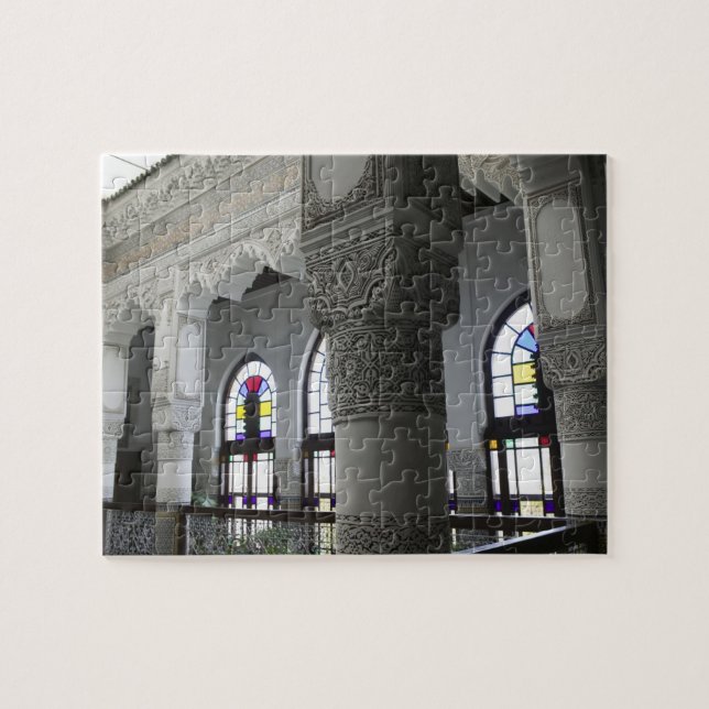 MOROCCO, Fes: Fes El, Bali (Old Fes), Riad Fes Jigsaw Puzzle (Horizontal)