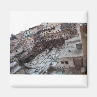 Morocco Fes Travel Photography Magnet