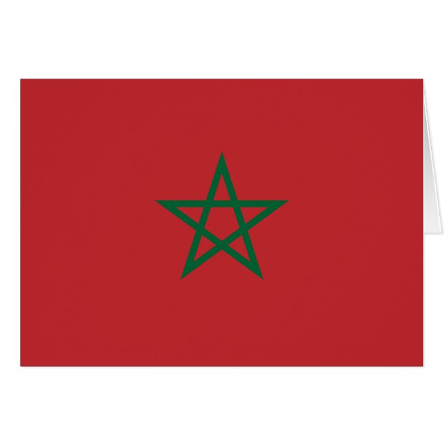 Morocco Flag (Front Horizontal)