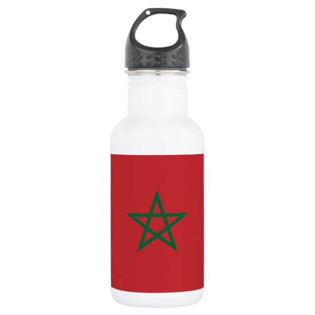 Morocco Flag 532 Ml Water Bottle (Front)