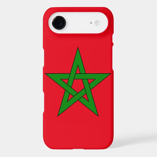 Morocco Flag Case-Mate iPhone Case (Back)