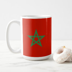 Morocco flag coffee mug