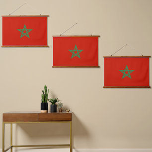 Morocco flag hanging tapestry