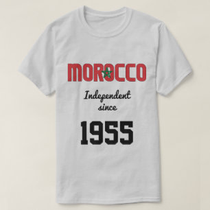 Morocco Flag Independence Celebration T-Shirt
