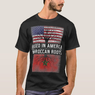 Morocco Flag Moorish American Flag Moorish Flag  T-Shirt