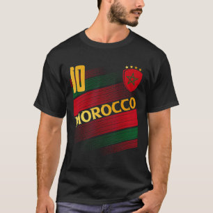 Morocco Flag Moroccan Pride Lovers T-Shirt