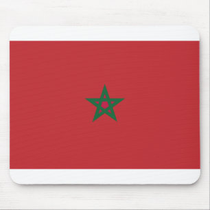 Morocco Flag Mouse Pad