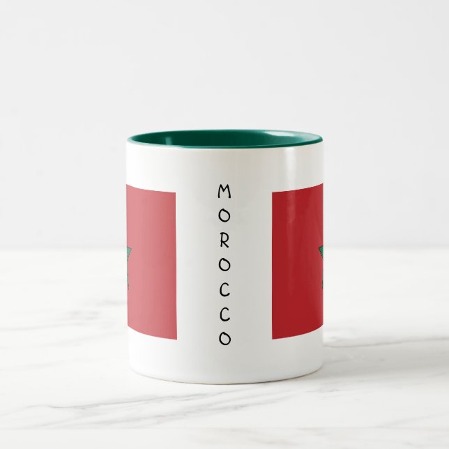Morocco flag mug (Center)