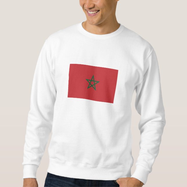 Morocco Flag Sweatshirt (Front)