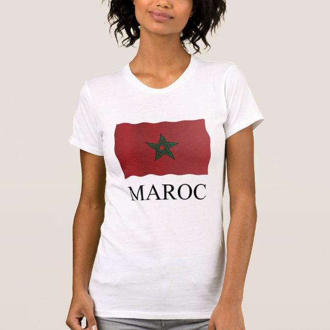 Morocco flag T-Shirt (Front)