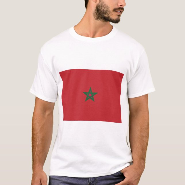 Morocco Flag T-Shirt (Front)